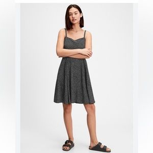 NWT GAP Factory Black and White Polka Dot Dress XL